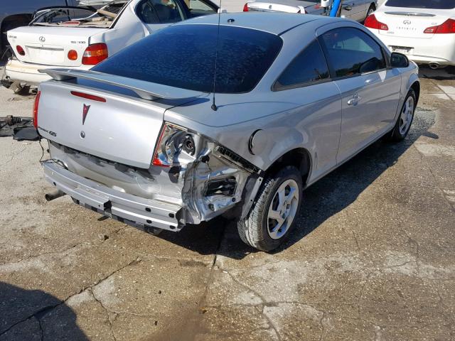 1G2AL18F187223603 - 2008 PONTIAC G5 SILVER photo 4