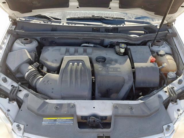 1G2AL18F187223603 - 2008 PONTIAC G5 SILVER photo 7
