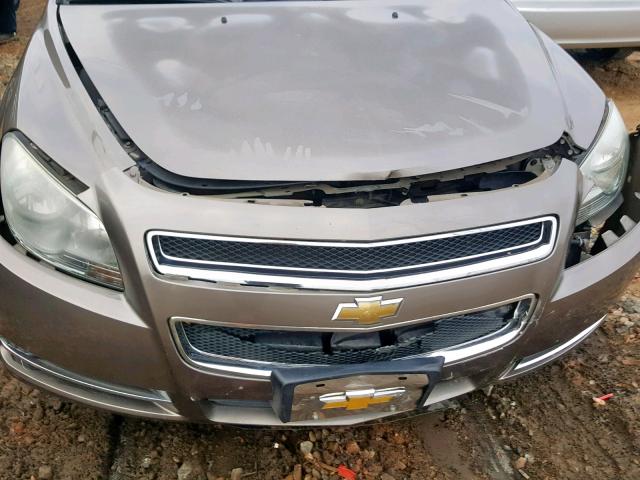 1G1ZC5E12BF105869 - 2011 CHEVROLET MALIBU 1LT თაფლისფერი ფოტო 9