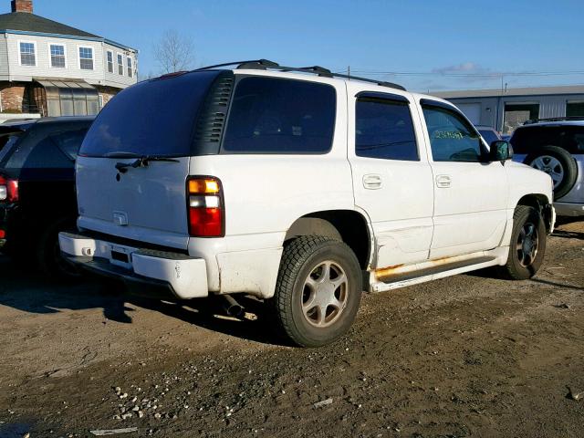 1GKEK63UX5J165481 - 2005 GMC YUKON DENA WHITE photo 4