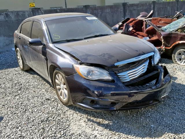 1C3CCBBG5CN108264 - 2012 CHRYSLER 200 TOURIN BLUE photo 1