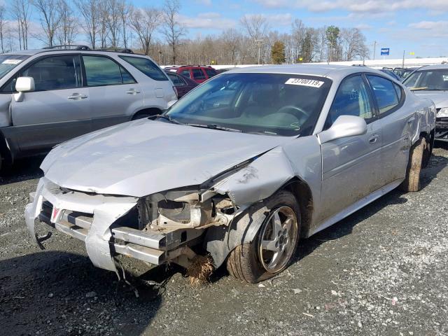 2G2WP522141145631 - 2004 PONTIAC GRAND PRIX SILVER photo 2