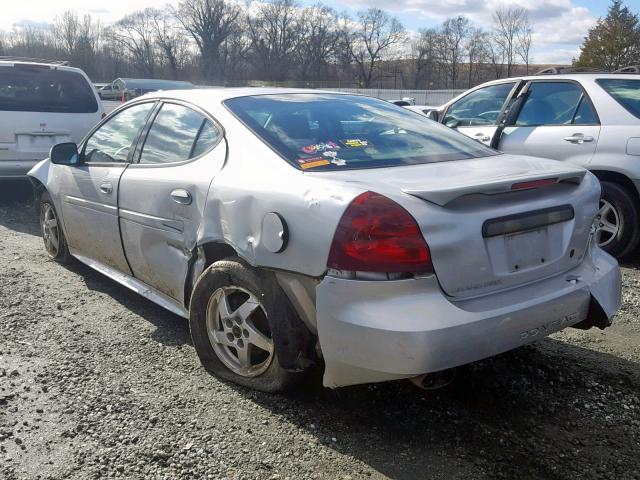 2G2WP522141145631 - 2004 PONTIAC GRAND PRIX SILVER photo 3