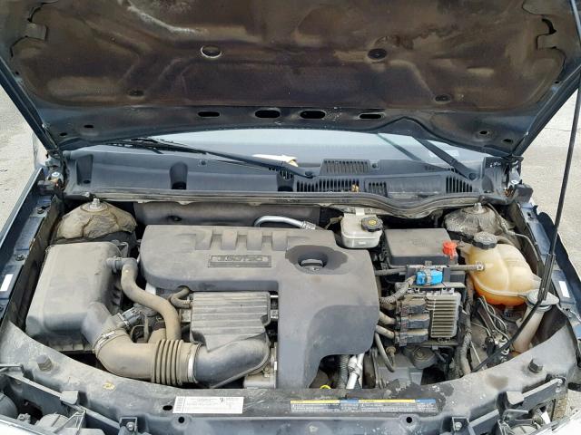 1G8AJ55F67Z152215 - 2007 SATURN ION LEVEL BLUE photo 7