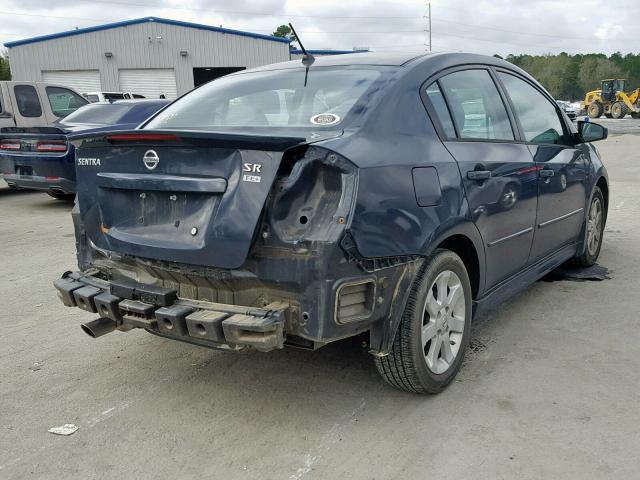 3N1AB61E89L679966 - 2009 NISSAN SENTRA 2.0 BLUE photo 4