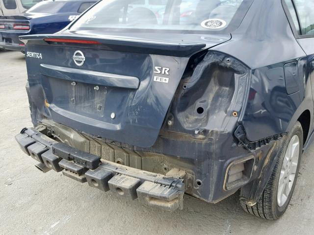 3N1AB61E89L679966 - 2009 NISSAN SENTRA 2.0 BLUE photo 9