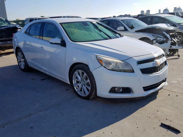 1G11E5SA1DF310520 - 2013 CHEVROLET MALIBU 2LT WHITE photo 1