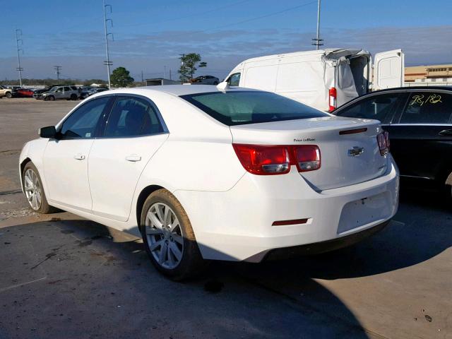 1G11E5SA1DF310520 - 2013 CHEVROLET MALIBU 2LT WHITE photo 3