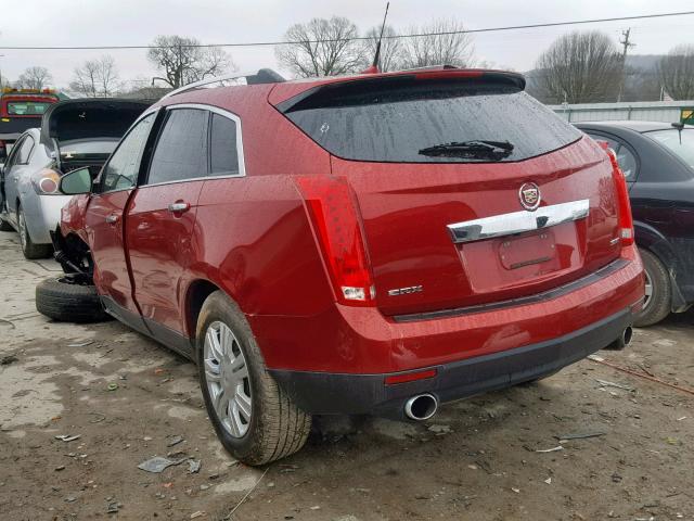 3GYFNCE37DS515246 - 2013 CADILLAC SRX LUXURY RED photo 3