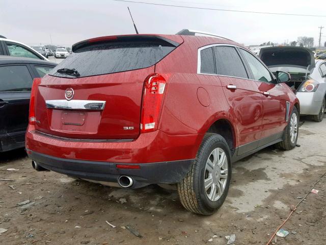 3GYFNCE37DS515246 - 2013 CADILLAC SRX LUXURY RED photo 4