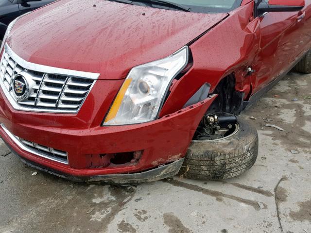 3GYFNCE37DS515246 - 2013 CADILLAC SRX LUXURY RED photo 9