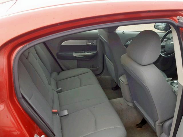 1C3LC56K87N524895 - 2007 CHRYSLER SEBRING TO 红色 照片 6