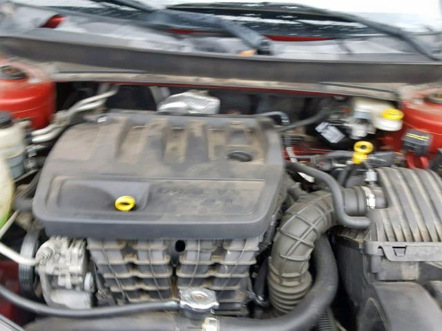 1C3LC56K87N524895 - 2007 CHRYSLER SEBRING TO 红色 照片 7