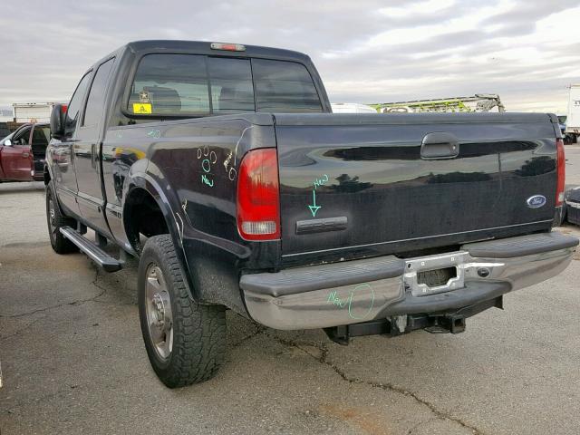 1FTWW31P27EA28174 - 2007 FORD F350 SRW S BLACK photo 3