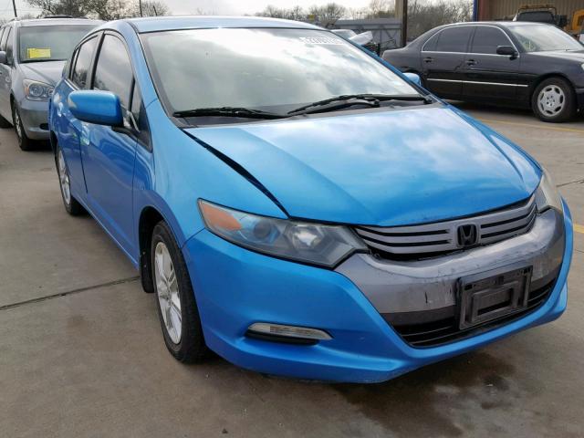 JHMZE2H76AS040870 - 2010 HONDA INSIGHT EX BLUE photo 1