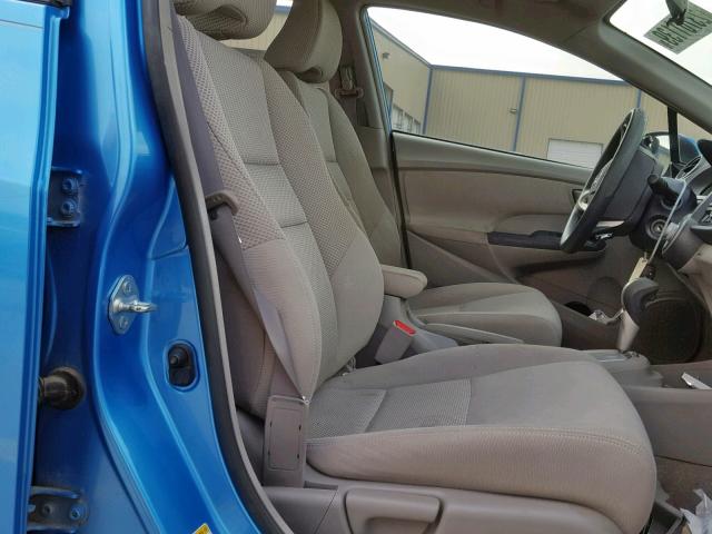 JHMZE2H76AS040870 - 2010 HONDA INSIGHT EX BLUE photo 5