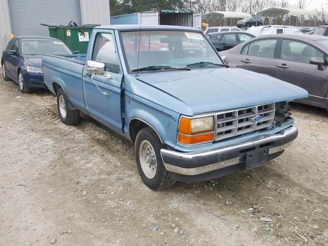 1FTCR10T8LPB60044 - 1990 FORD RANGER BLUE photo 1