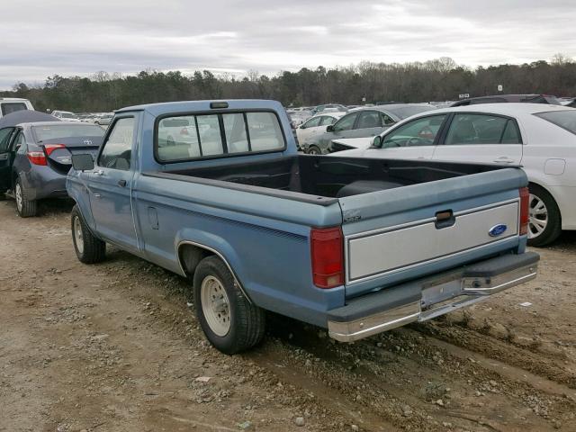 1FTCR10T8LPB60044 - 1990 FORD RANGER BLUE photo 3