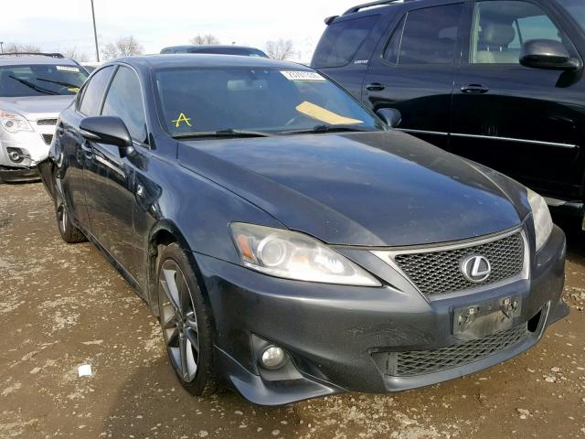 JTHBF5C28B5146698 - 2011 LEXUS IS 250 GRAY photo 1