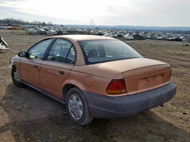 1G8ZH5289TZ377209 - 1996 SATURN SL1 BROWN photo 3