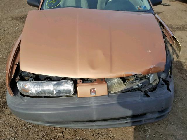 1G8ZH5289TZ377209 - 1996 SATURN SL1 BROWN photo 7