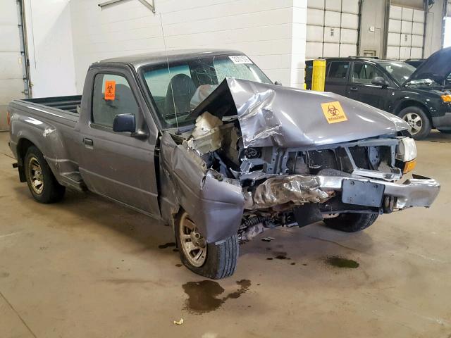 1FTYR10C2XPA54104 - 1999 FORD RANGER GRAY photo 1