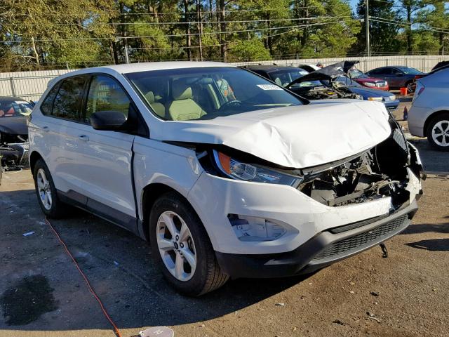 2FMTK3G82FBC17962 - 2015 FORD EDGE SE WHITE photo 1