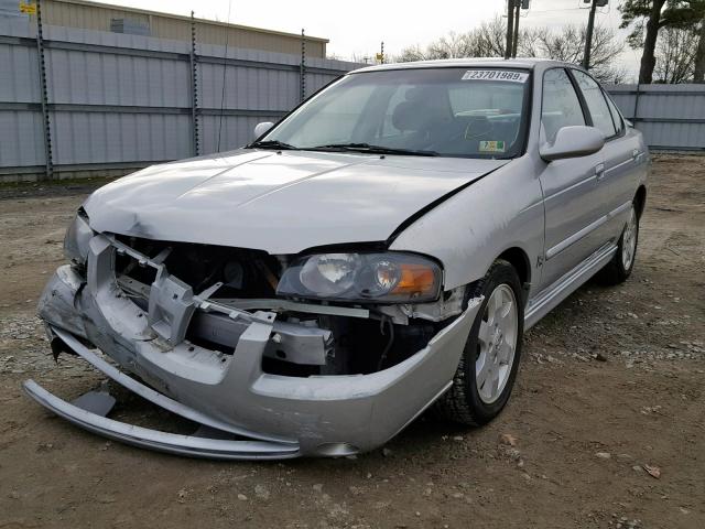 3N1AB51D75L566151 - 2005 NISSAN SENTRA SE- SILVER photo 2