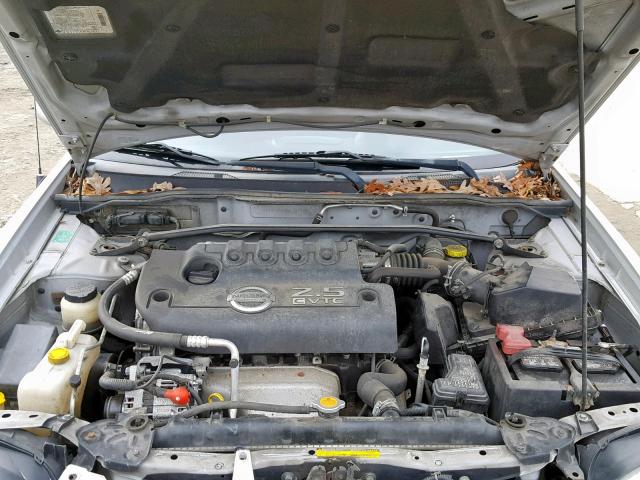 3N1AB51D75L566151 - 2005 NISSAN SENTRA SE- SILVER photo 7