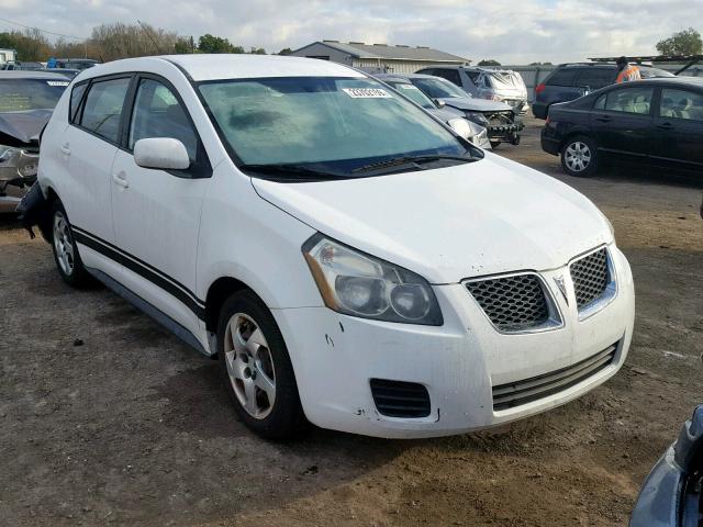 5Y2SP67809Z442725 - 2009 PONTIAC VIBE WHITE photo 1