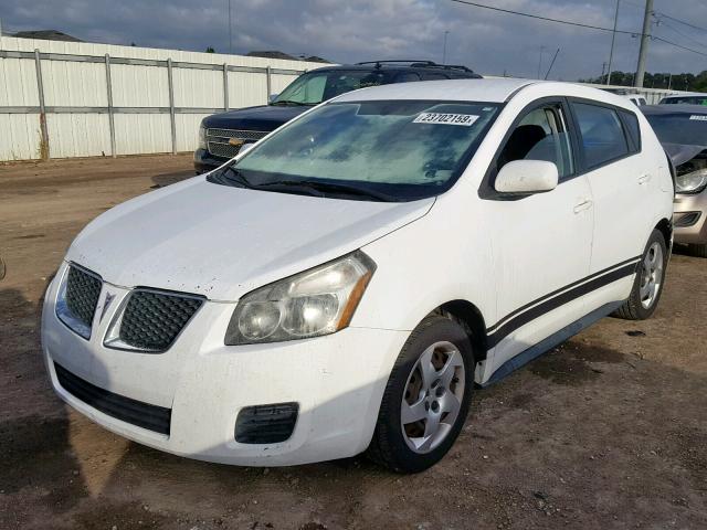 5Y2SP67809Z442725 - 2009 PONTIAC VIBE WHITE photo 2