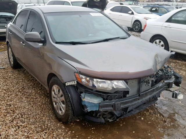 KNAFU4A2XB5415495 - 2011 KIA FORTE EX GRAY photo 1