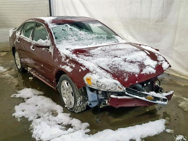 2G1WC5EM8B1236602 - 2011 CHEVROLET IMPALA LTZ BURGUNDY photo 1