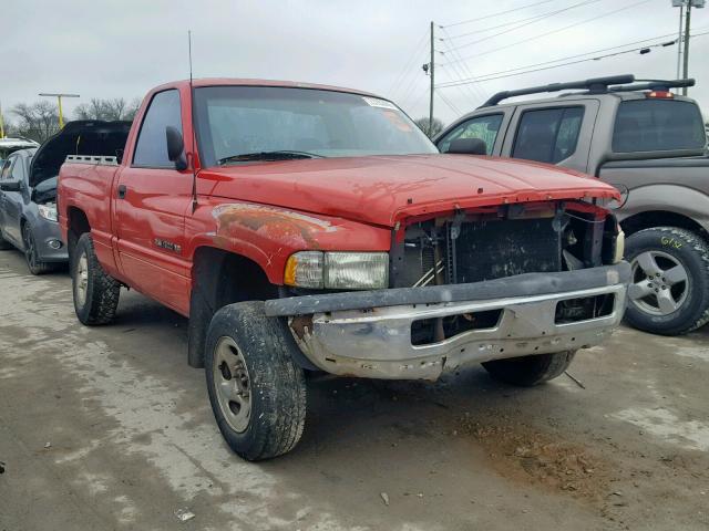 1B7HF16Z7VJ543523 - 1997 DODGE RAM 1500 RED photo 1