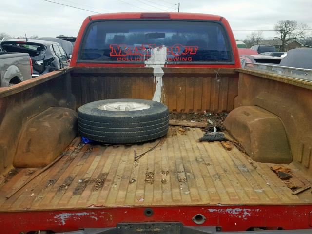 1B7HF16Z7VJ543523 - 1997 DODGE RAM 1500 RED photo 6