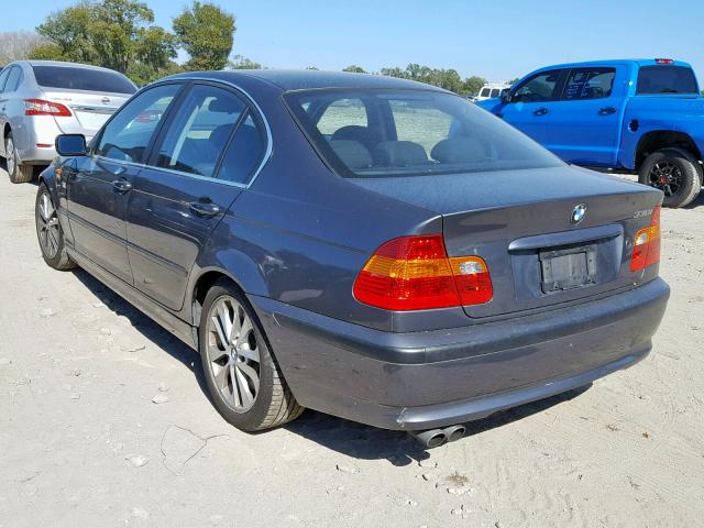 WBAEV53483KM29296 - 2003 BMW 330 I GRAY photo 3