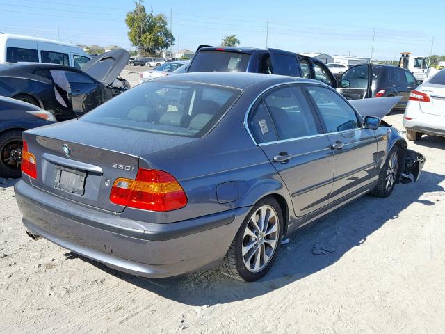 WBAEV53483KM29296 - 2003 BMW 330 I GRAY photo 4