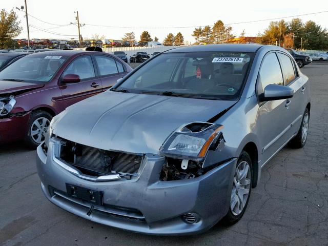 3N1AB6AP8CL701201 - 2012 NISSAN SENTRA 2.0 SILVER photo 2