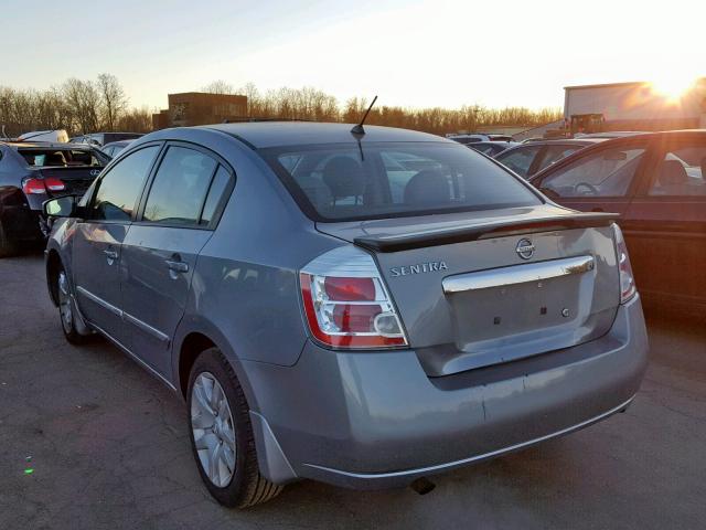 3N1AB6AP8CL701201 - 2012 NISSAN SENTRA 2.0 SILVER photo 3