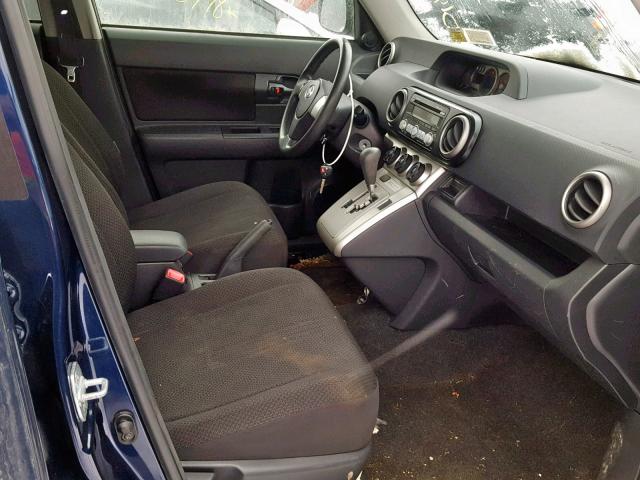 JTLKE50E881056359 - 2008 TOYOTA SCION XB Көк фото 5