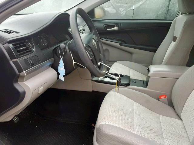 4T4BF1FK0CR218752 - 2012 TOYOTA CAMRY BASE SILVER photo 5