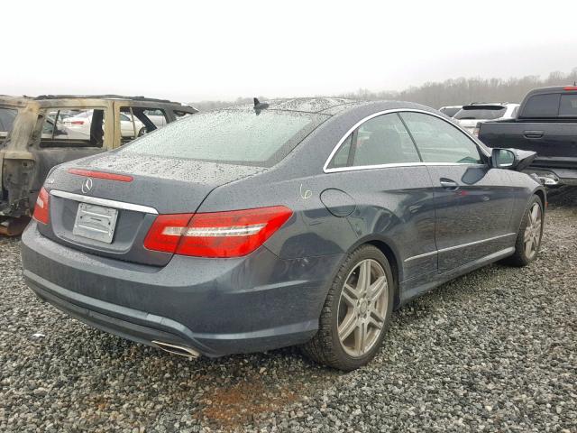 WDDKJ7CB8AF026913 - 2010 MERCEDES-BENZ E 550 GRAY photo 4