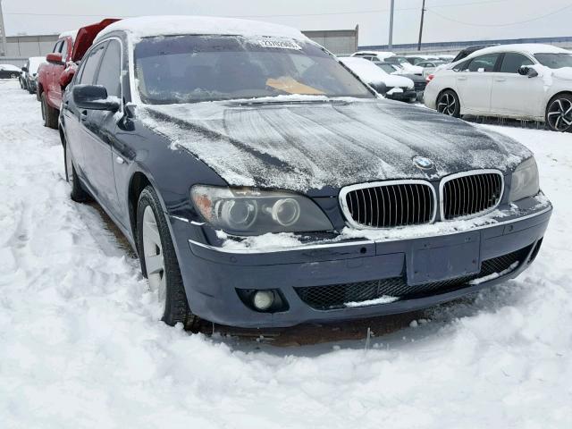 WBAHN83527DT67816 - 2007 BMW 750 BLACK photo 1