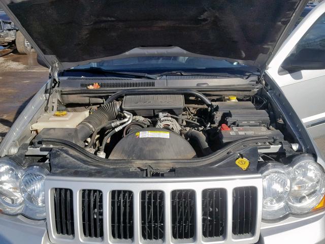 1J4PR4GK5AC150196 - 2010 JEEP GRAND CHER SILVER photo 7