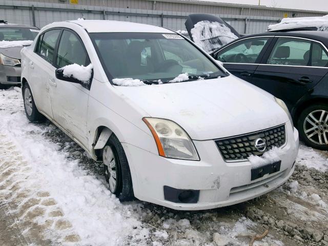 3N1AB61E77L624440 - 2007 NISSAN SENTRA 2.0 WHITE photo 1