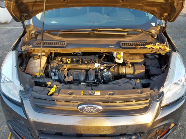 1FMCU0F74GUB04186 - 2016 FORD ESCAPE S SILVER photo 7