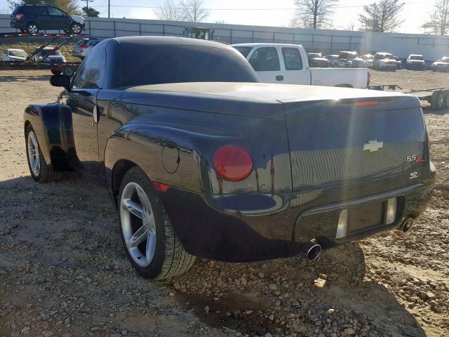 1GCES14H85B115043 - 2005 CHEVROLET SSR 黑色 照片 3