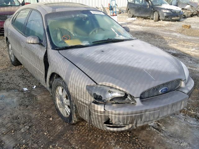 1FAFP56U47A212617 - 2007 FORD TAURUS SEL BEIGE photo 1