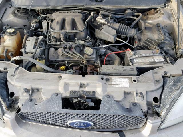 1FAFP56U47A212617 - 2007 FORD TAURUS SEL BEIGE photo 7