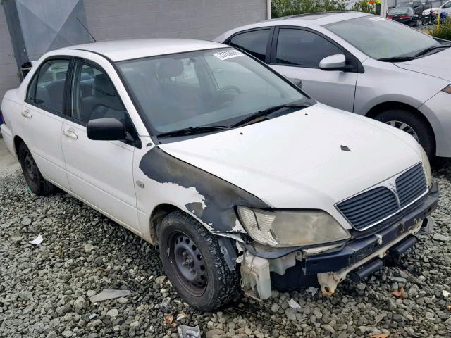 JA3AJ26E03U016937 - 2003 MITSUBISHI LANCER ES WHITE photo 1